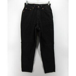 VINTAGE Levis 521 Jeans 8 Petites Mom Tapered Leg Red Tab Logo 90s